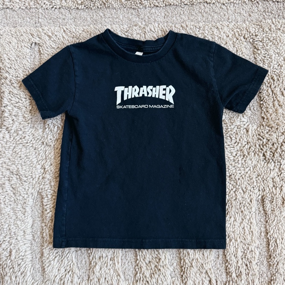 Thrasher Skateboarding Magazine Toddler Kids Tee - Size 5/6